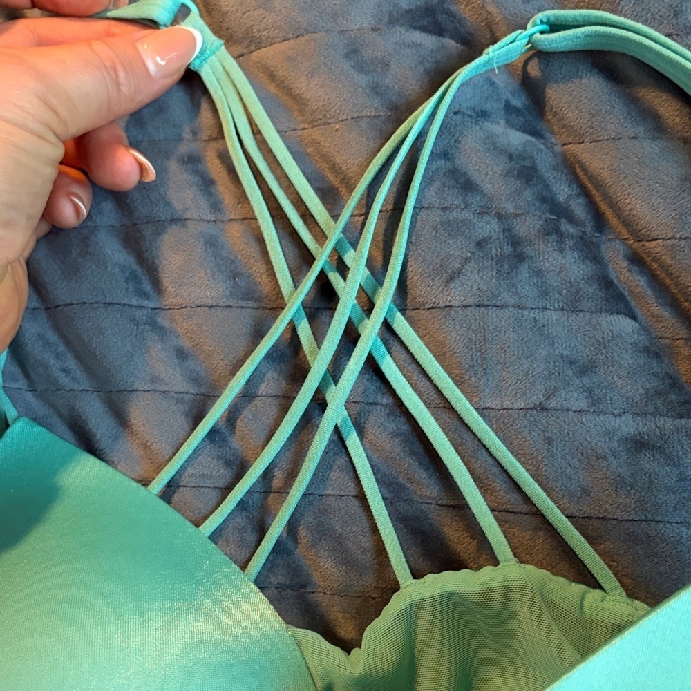 Victoria’s Secret Very Sexy Push-Up Bra | 34C | Teal Front Close - Picture 4 of 4